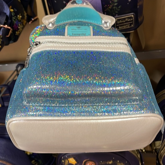 Disney Cruise Line Loungefly Mini Backpack - 25th Anniversary - Shimmering Seas - Picture 9 of 16